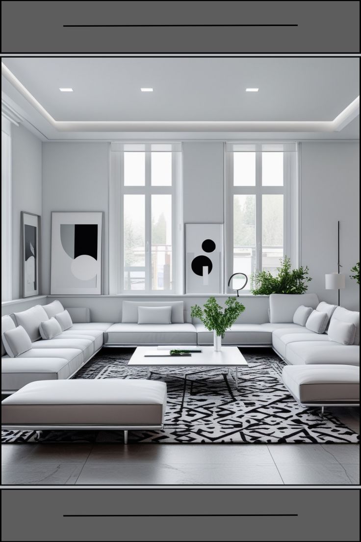 Découvrez cette superbe inspiration pour un salon…